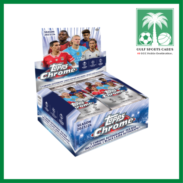 2023-24 Topps Chrome® UEFA Club Competitions – Individual Box