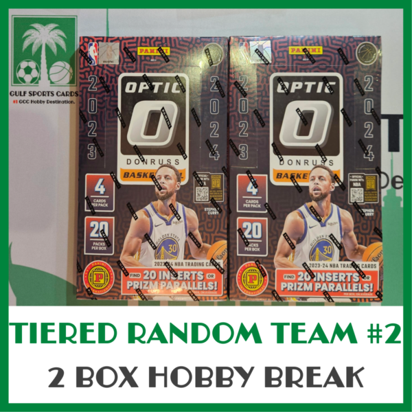 2023-24 Panini Donruss Optic Basketball International Hobby 2 Box Tiered Random Team #2