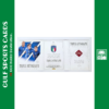 2022 National Treasures Totti Inzaghi Cannavaro Auto /49 Triple Booklet 3