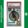 2021-22 Panini Mosaic Kylian Mbappe Stained Glass FIFA World Cup Case Hit PSA 8 Front