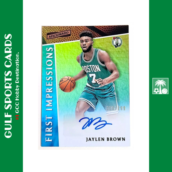 2016-17 Panini Aficionado Jaylen Brown RC Auto /199 Front