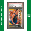 2023 Panini Prizm Nikola Jokic /10 Gold Prizm Fractal Nuggets #7 PSA 10 GEM MINT Front