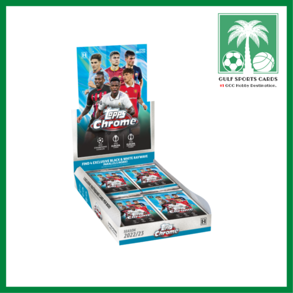 2022-23 Topps Chrome UEFA Club Competitions - Hobby Lite Box