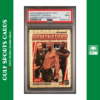 2023 Panini Donruss Optic UFC Khamzat Chimaev 1/1 Gold Vinyl Dominators PSA 9 Front