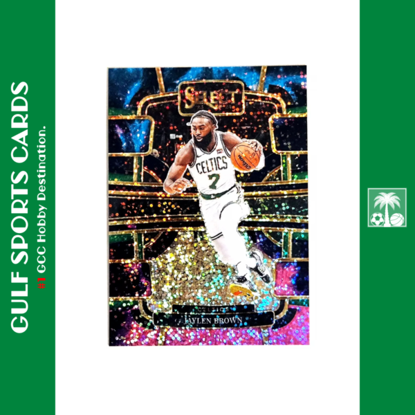 2023-24 Panini Select Jaylen Brown Cosmic Concourse Finals MVP #22 Front