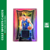 2020-21 Panini Select Nikola Jokic /99 Patch Purple Prizm Game Used Jersey Front