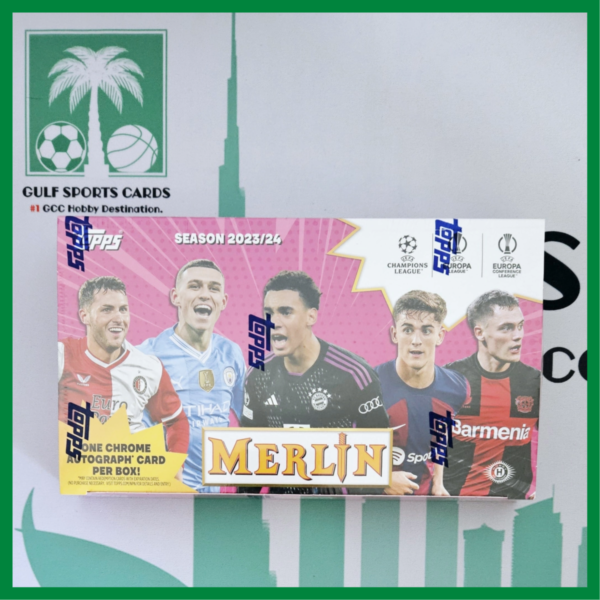 2023-24 Topps Merlin Chrome UEFA Hobby Box