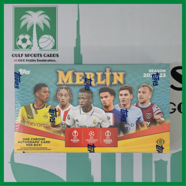 2022-23 Topps Merlin Chrome UEFA Hobby Box