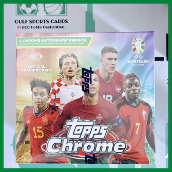 2024 Topps Chrome UEFA EURO Hobby Box