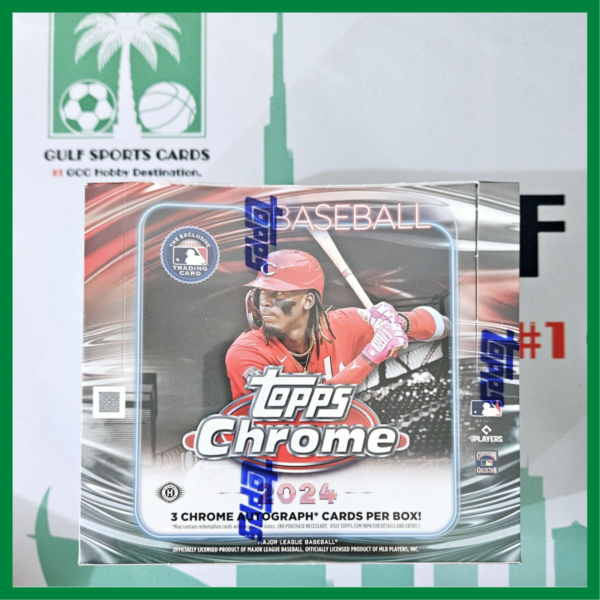 2024 Topps Chrome Baseball Jumbo Box