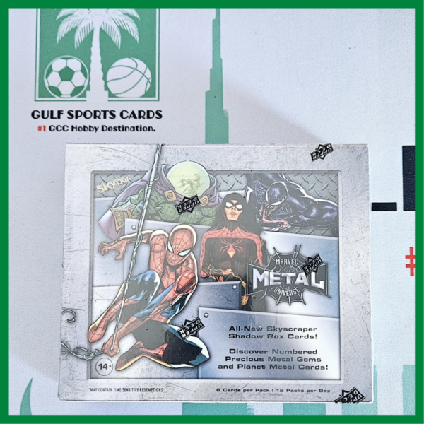 2021-22 Upper Deck Marvel Metal Universe Spider-Man Hobby Box