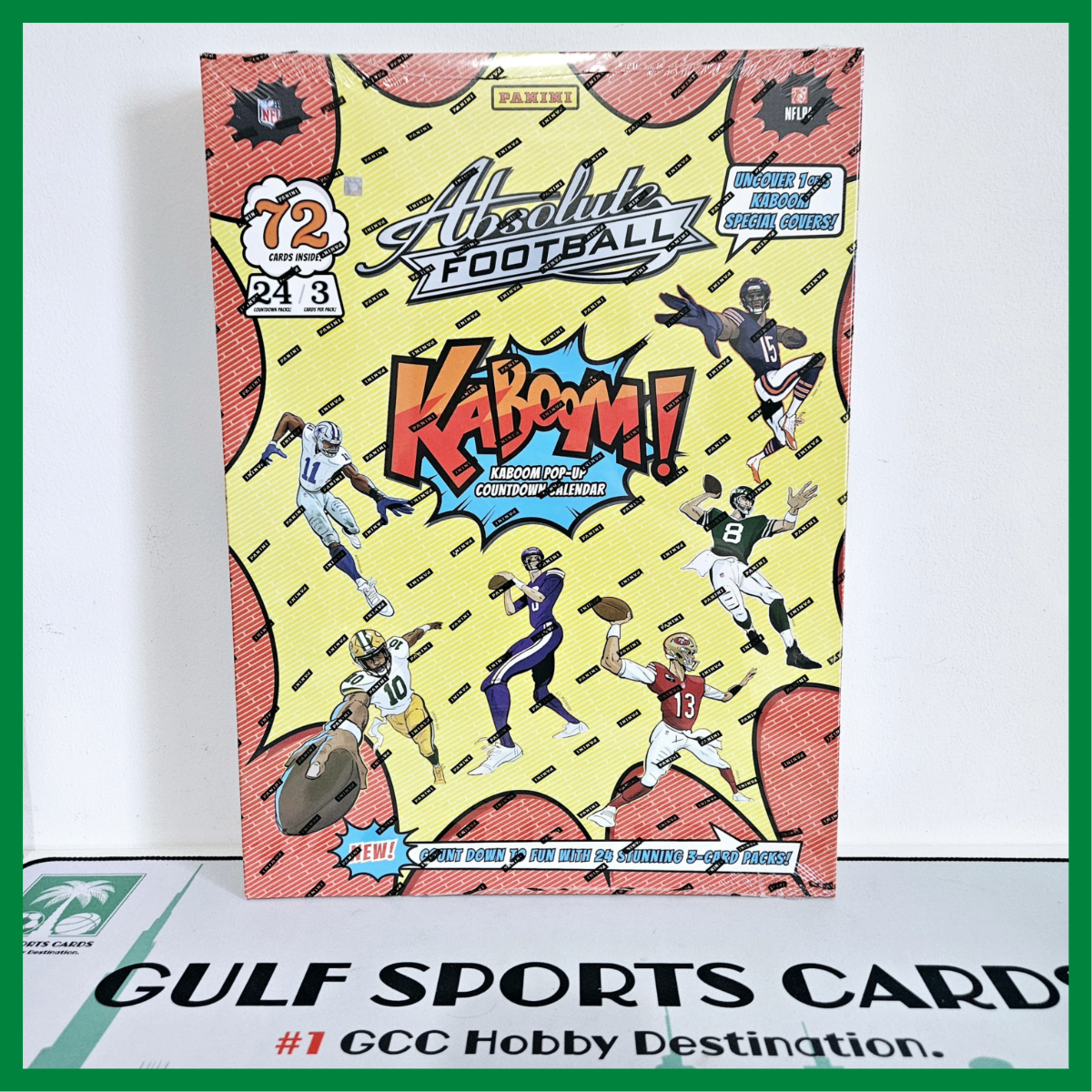 2024 Panini Absolute Football NFL Countdown Advent Calendar - KABOOM ...