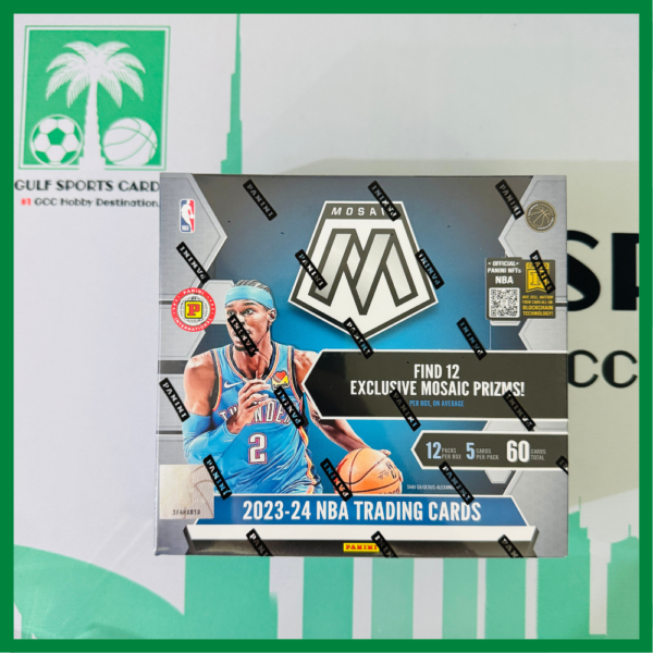 2023-24 Panini Mosaic Basketball International Hobby Box