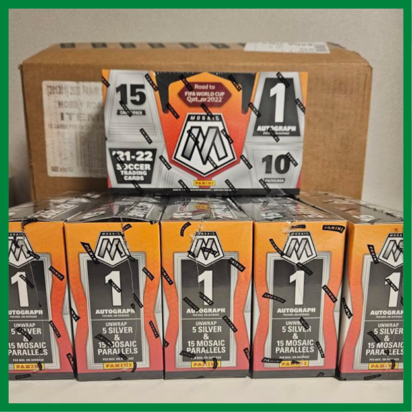 2022-23 Panini Mosaic World Cup Hobby 6 Box Break Pick Your Team #1