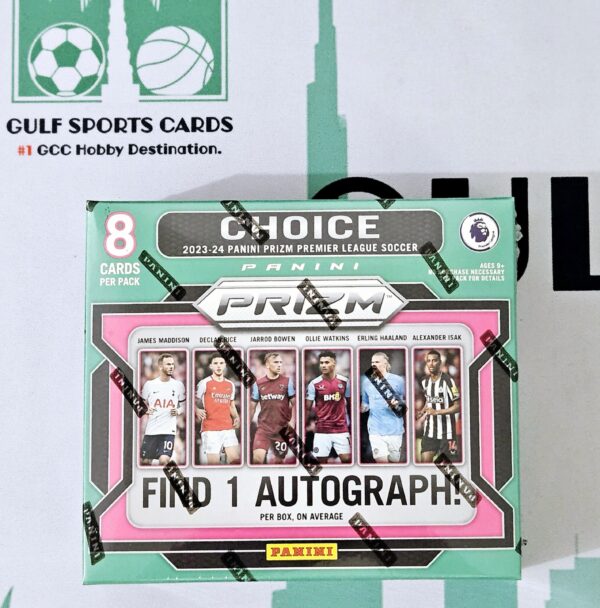 2023-24 Panini Prizm Premier League EPL Soccer Choice Box